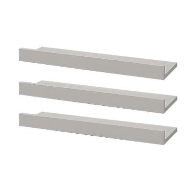 Kit 3 Prateleiras Porta Quadros 100 X 10cm Branca