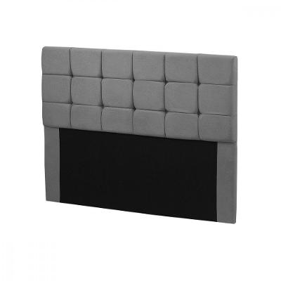 Cabeceira Julia 1,40 M Casal C- Design Moderno Veludo Speciale Home Chumbo