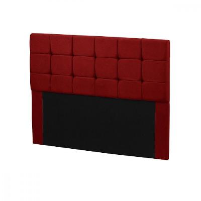 Cabeceira Julia 1,40 M Casal C- Design Moderno Veludo Speciale Home Vermelho