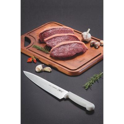 Faca Para Carne 10" Lâmina Aço Inox Tramontina Cabo Branco Tramontina