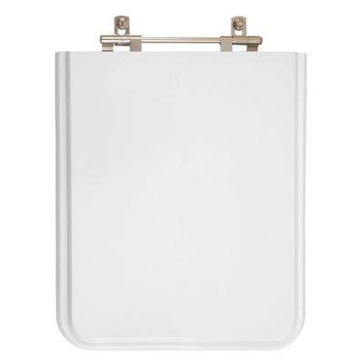 Tampa de Vaso Poliéster Square Branco para Bacia Incepa