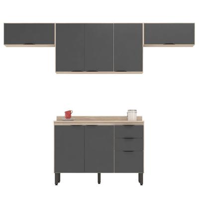 Cozinha Modulada 4 Peças Frcz3 Avena Grafito