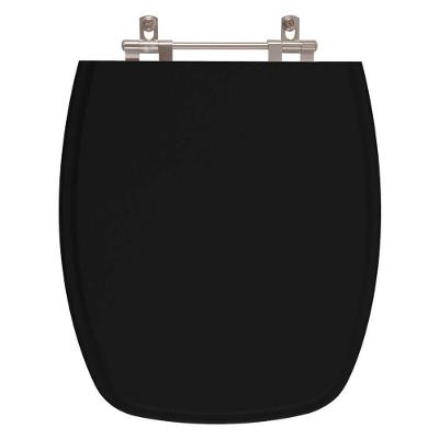 Tampa De Vaso Em Mdf Primula Plus Preto Para Bacia Fiori