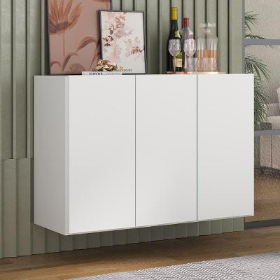 Aparador 3 Portas Suspenso Veneza Mp1008 Branco