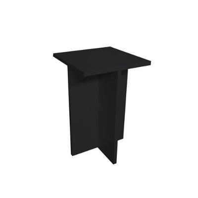 Banco Tampo Quadrado 55 Cm Trovarelli Preto