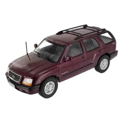 Carros Do Brasil Blazer 2002 Borgonha Ed 116 Colecionadores