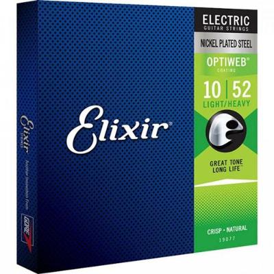 Encordoamento P/ Guitarra .010 Optiweb 19077 Elixir