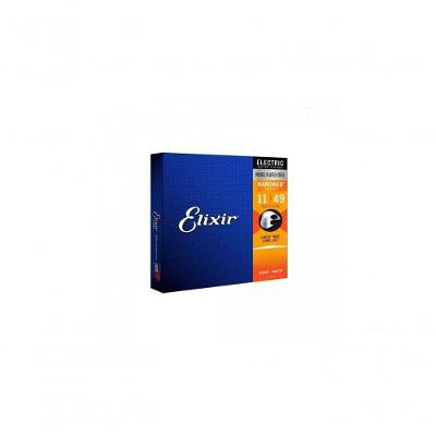 Encordoamento Para Guitarra .011 Medium Nanoweb Elixir