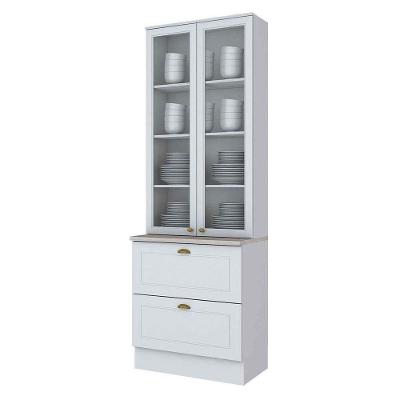 Cristaleira Henn Americana 2 Portas 2 Gavetas Sd C357-05 Branco