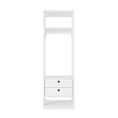 Roupeiro Madri Branco Com Gaveta