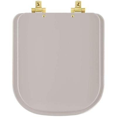 Assento Sanitário Soft Close Axis Barbante Para Vaso Deca Com Ferragem Dourada
