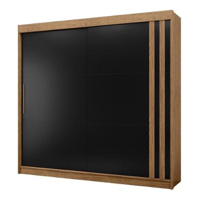 Guarda-roupa Casal 2 Portas 4 Gav 100% Mdf Mx Móveis Seul