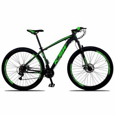 Bicicleta Aro 29 Ksw 24 Marchas Freios A Disco C Trava e K7