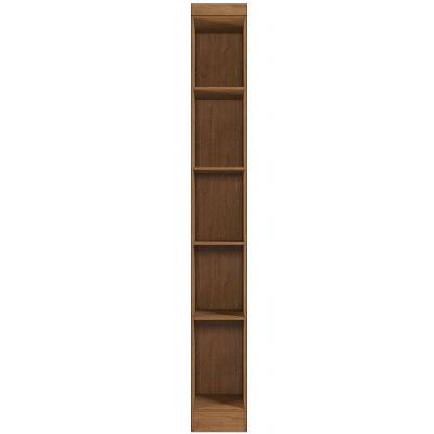 Modulo Cantoneira P/ Guarda-roupa Com 4 Prateleiras Cumaru