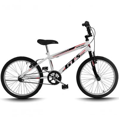 Bicicleta Mtb Aro 20 Gt Sprint Racing Infantil Freio V-brake Branco