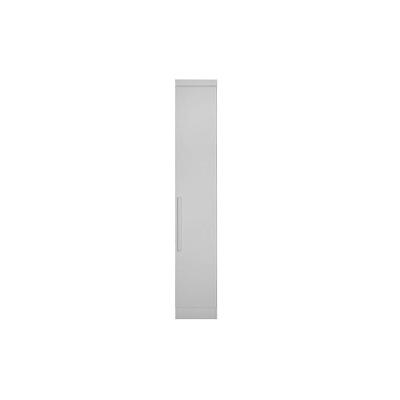 Módulo de Quarto Casal Guarda Roupa Rizon c/ 1 Porta Branco - Novo Horizonte