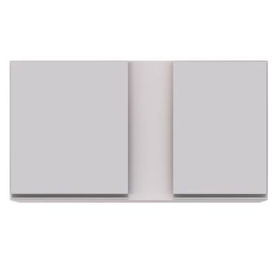 Armário Aéreo 100cm 2 Portas Indiana Branco