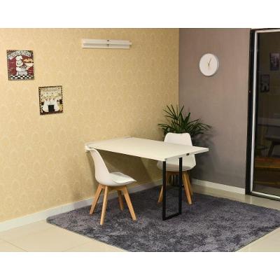 Conjunto De Mesa Dobrável 120 X 75 + 2 Cadeiras Branca