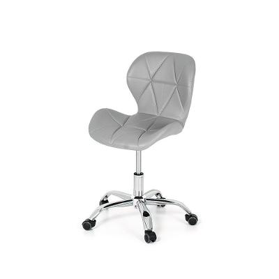 Cadeira Office Eiffel Slim Base Giratória - Cinza