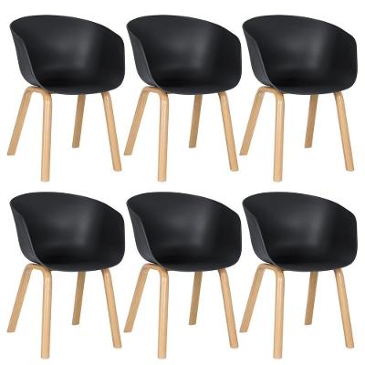 Kit - 6 X Cadeiras Cassia - Preto