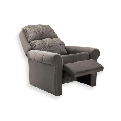 Poltrona Reclinável p/ Sala MH1216 Slim Two Way Animale Cinza Escuro - Herval