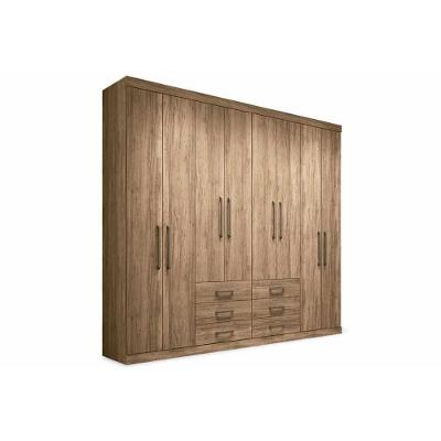 Guarda Roupa 8 Portas  e 6 Gavetas Master 8.6 Atacama - Santos Andirá