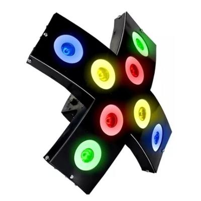 Jogo De Luz 8 Canhão De Led Ritmico Iluminação