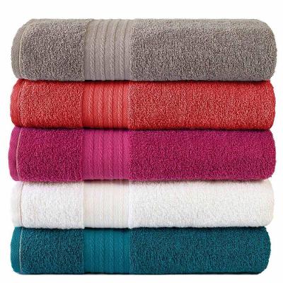 Kit Com 6 Toalhas Banhão Luxo Gigante Nobre 75x150cm - Variadas
