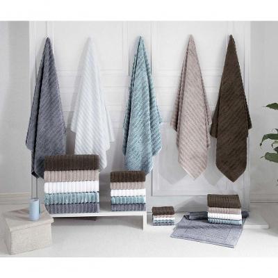 Kit 3 Toalha Banho Gigante Alta Qualidade 100% Algodão Ocean - Cores Masculinas