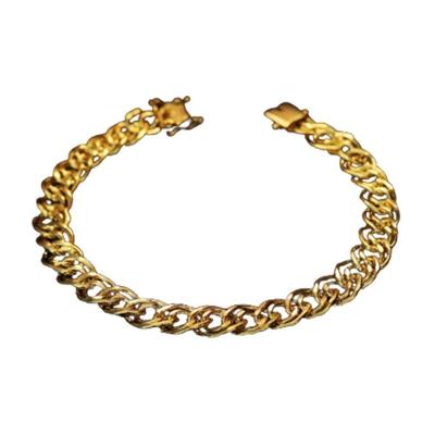 Pulseira Carioca 10mm Moeda Antiga