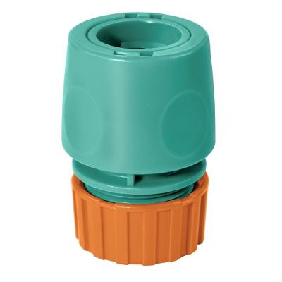Engate Rápido Com Aquastop Em Plástico Para Mangueira 1/2´´