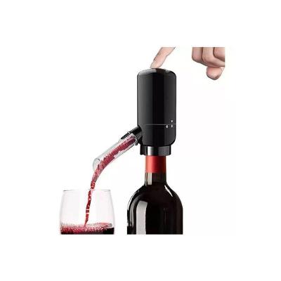 Aerador E Dispenser Elétrico 12cm 29108 Preto P/ Vinho A Pilha Fracalanza