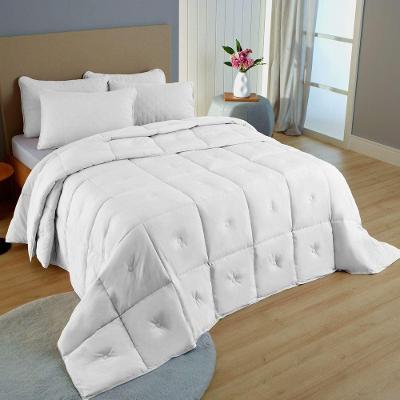Edredom Ultrasoft Diamond Toque De Plumas Appel Branco - Casal