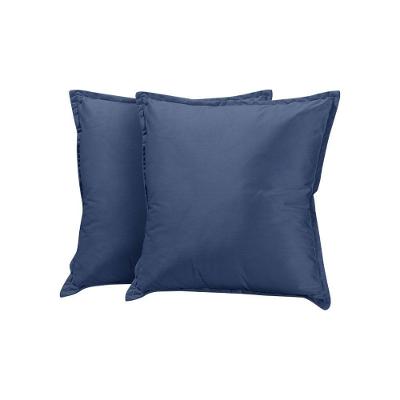 Kit 2 Almofadas Decorativas Bali Veludo Azul  - Azul 