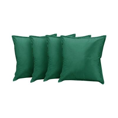 Kit 4 Almofadas Decorativas Bali Veludo Verde - Verde