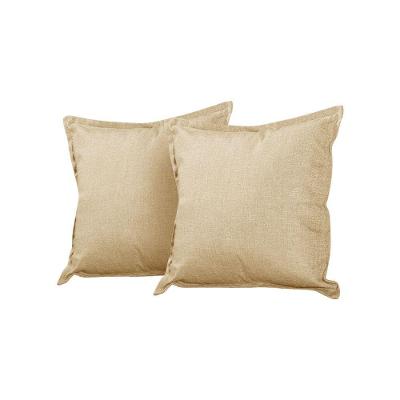 Kit 2 Almofadas Decorativas Bali Linho Dourado - Dourado
