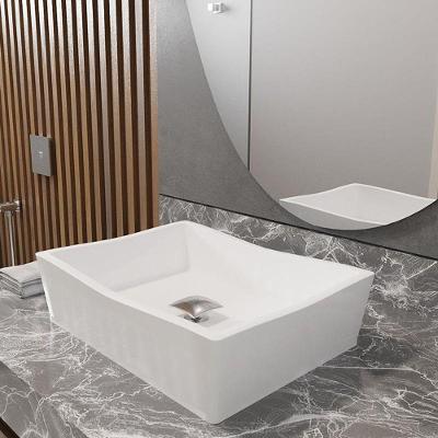 Conjunto Cuba De Apoio Atena Com Valvula Inox Branco Branco