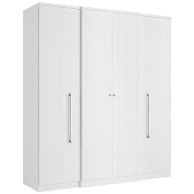 Guarda-Roupa Casal Splendore 4 Portas 2 Gavetas Branco THB
