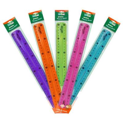 Régua 30cm Flexível Sortida Léo & Léo Ref 4365