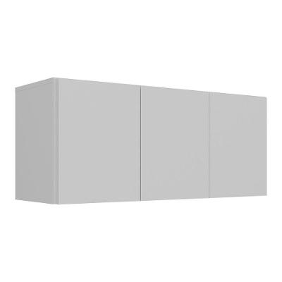 Armário De Cozinha Aéreo 3 Portas Multimóveis Mp2155 Branco Branco