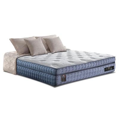 Colchão Queen Molas Ensacadas Euro Pillow 158x198x40 Cama Inbox Supreme Confort Gel Living