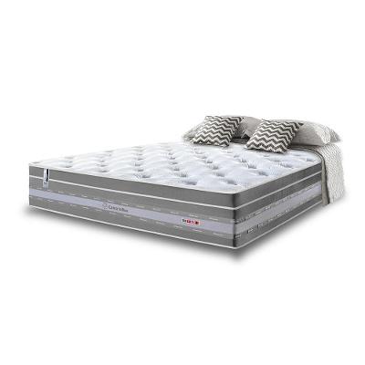 Colchão Casal De Molas Ensacadas Cama Inbox Select Euro Soft 138x188x32 Cinza