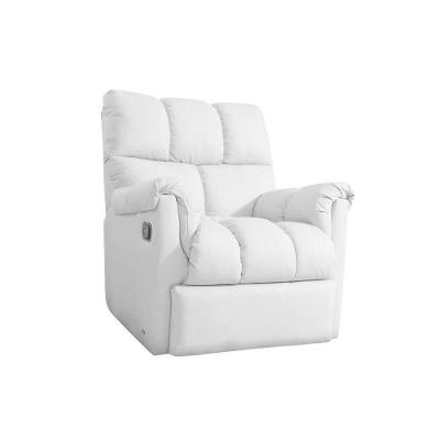 Poltrona do Papai Reclinável Aspen Romana Zero Wall Giro e Balanço Courano Branco - Probel