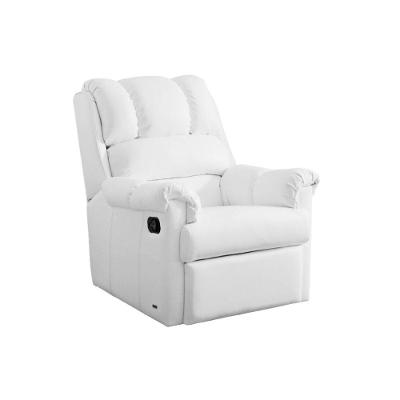Poltrona Casal Reclinável Vermont Classic Zero Wall Giro e Balanço Courano Branco - Probel