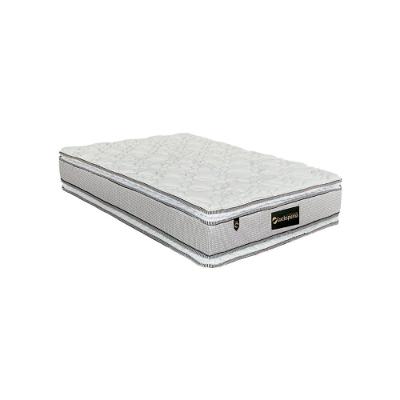 Colchão Solteiro Molas Ensacadas  MasterPocket Lucksfaction Plus Pillow Top Gray (88x188x30) - Luckspuma
