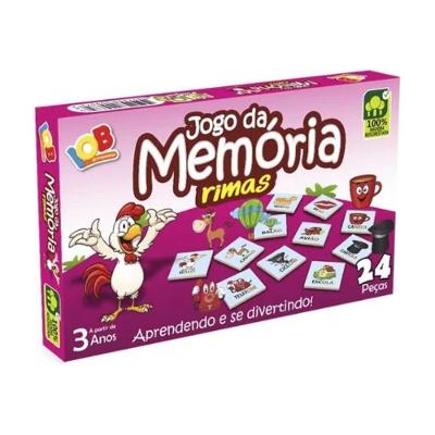 Jogo De Memória Rimas Mad 20 Pçs Ref 67