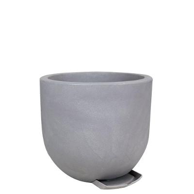 Vaso Decô Baixo 50 X 45 Cm Cor 19 - Antique Cimento