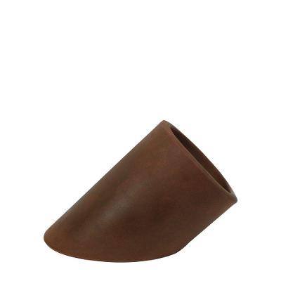 Vaso Tubo 15 X 29 Cm Cor 09 - Antique Rusty