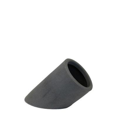 Vaso Tubo 12 X 26 Cm Cor 18 - Antique Preto