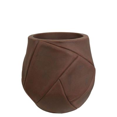 Vaso Kaiowá 48 X 45 Cm Cor 09 - Antique Rusty